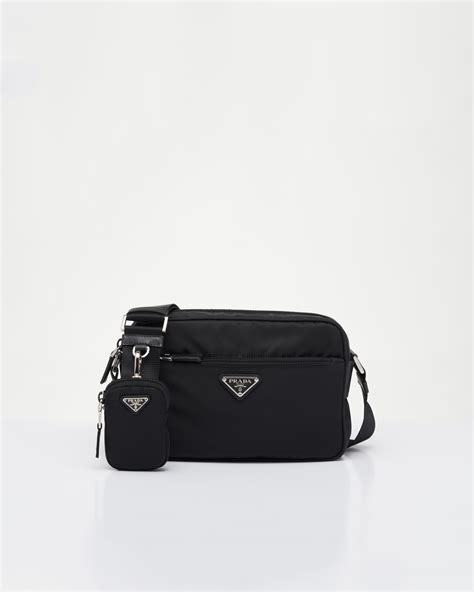 black backpack prada|prada nylon shoulder bag black.